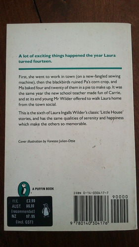 Imagen 2 de 2 de Little Town On The Prairie - Laura Ingalls Wilder