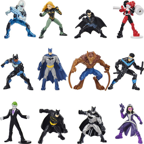 Batman Mini Figuras Spin Master 2 Piezas