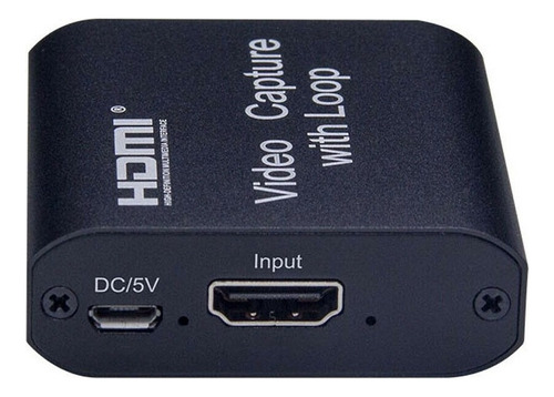 Tarjeta De Captura De Vídeo 1080p Hd Hdmi Usb 2.0