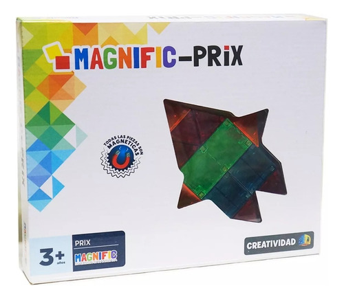 Magnific Prix 20 Pzs Bloques Magneticos Iman Sharif Express