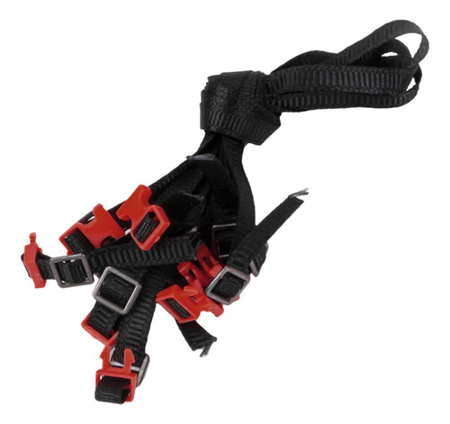 2 X 5x 1:10 Rc Coche Techo Portaequipajes Cuerda Correas