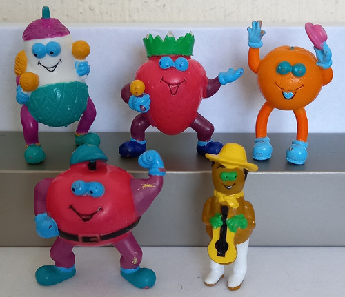 Megasaurios Y Frutas Boing, Completas, Sets De Muñecos
