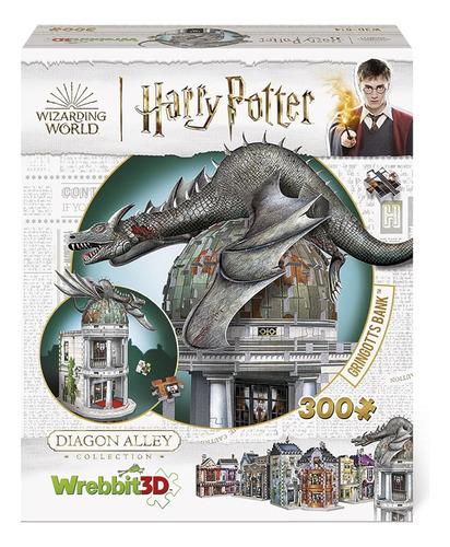 Wrebbit3d Harry Potter Gringotts Bank 3d Puzzle Para Adolesc