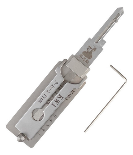 Herramienta Decodificador De Llaves 2 En 1 Acero Inoxidable.