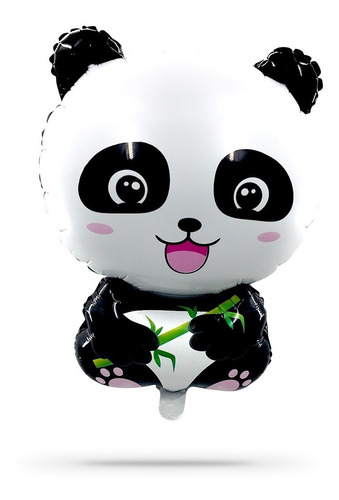 Globo Metalico Oso Panda
