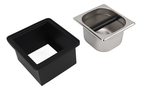 Para Cubo Cuadrado Desmontable Acero Inoxidable Para Café