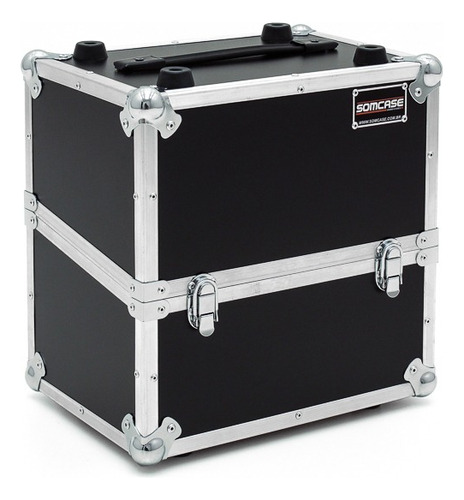 Hard Case Para 100 Discos De Vinil - Angulado