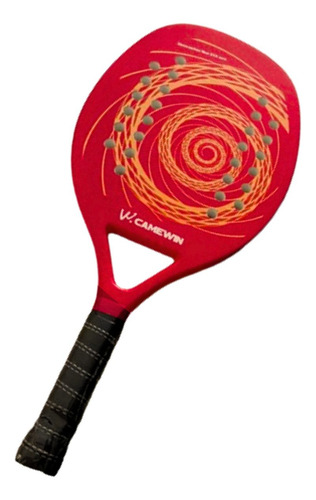Kit Raquete De Beach Tennis Camewin Com Estojo E 3 Bolinhas