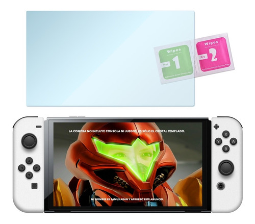 Switch Mica Templada 9h Vidrio Glass Pantalla Cristal Gorila Protector (solo Switch «normal», No Lite)