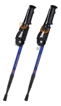 Comprar Baston De Trekking X 2 Mango Recto Telescopico Antishock 