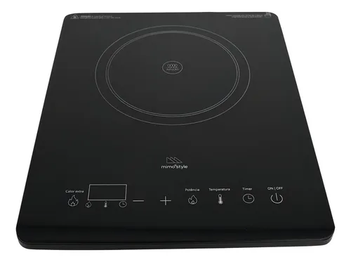 Cooktop De Indução Elétrico Portátil 1 Boca Smart Ci01 Mimo Style
