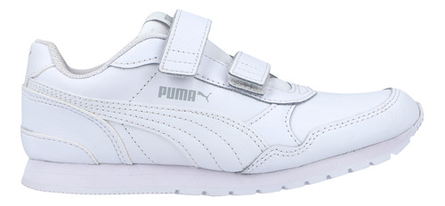 Tenis Puma Casual St Runner V2 Niño Gris