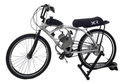 Bicicleta Motorizada 100cc Coroa 52 Banco Xr Cor Branco