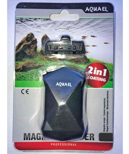 Limpiador Magnético Para Vidrio De 5- 10 Mm Acuarios Aquael