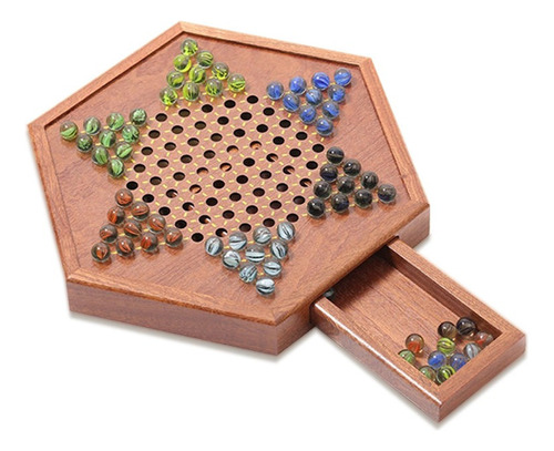 Juego De Damas Chinas Con Cajón For Niños