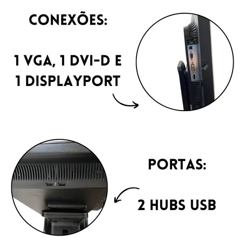 Monitor Hp Compaq 24 Polegadas Lcd Widescreen La2405wg (Usado)