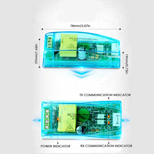 Módulo De Comunicaciones De Monitoreo De Energía Pzem-004t C