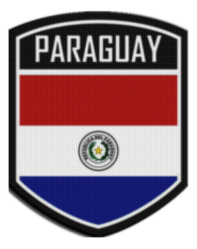 Parche Termoadhesivo Emblema Paraguay