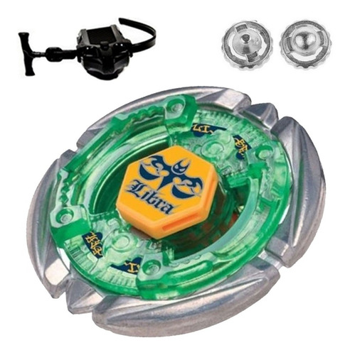 Beyblade Libra Flame Rapidity + Lançador 2 Pontas Promoção