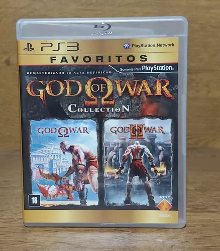 Jogo God of War Collection Favoritos - Playstation 3 - Seminovo