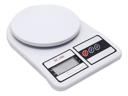 Báscula De Cocina 10 Kg Digital Blanco - Ba3100