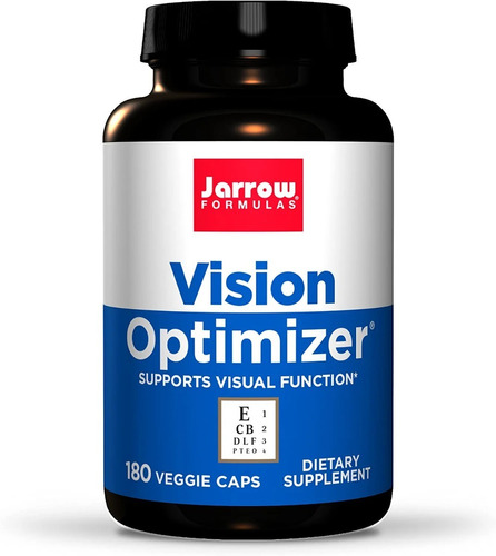 Jarrow Formulas Vision Optimizer Apoya Función Visual X 180c