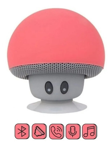 Mini Bocina Bluetooth Recargable Estilo Hongo Portátil Pop