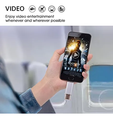 Unidad Flash Usb C Raoyi De 128 Gb, 2 En 1, Usb 3.0 Tipo C D