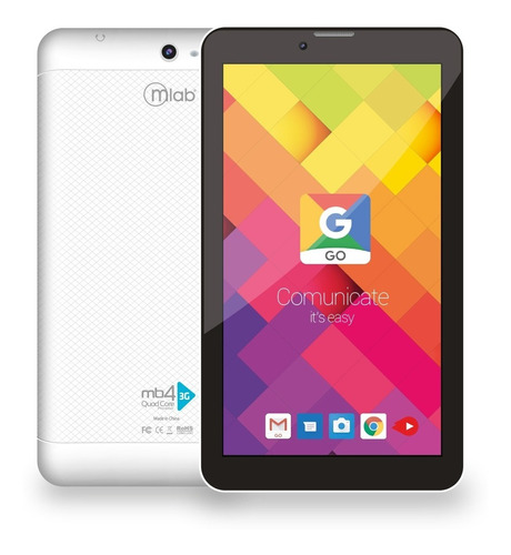 Tablet Mb4 3g Quad Core 7  Blanco Mlab