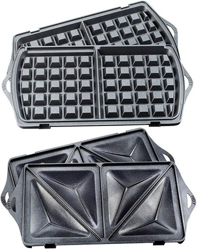 Sandwichera Wafflera T-fal Sw610052 Placas Antiadherentes