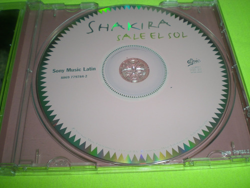 Shakira / Sale El Sol Cd + 3 Bonus Ind.arg. (pe32) (Usado)