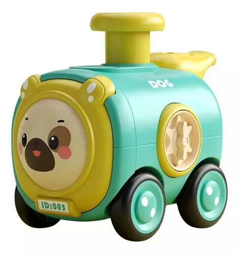 Veículo De Jogo Infantil Carros Animais Brinquedo Verde