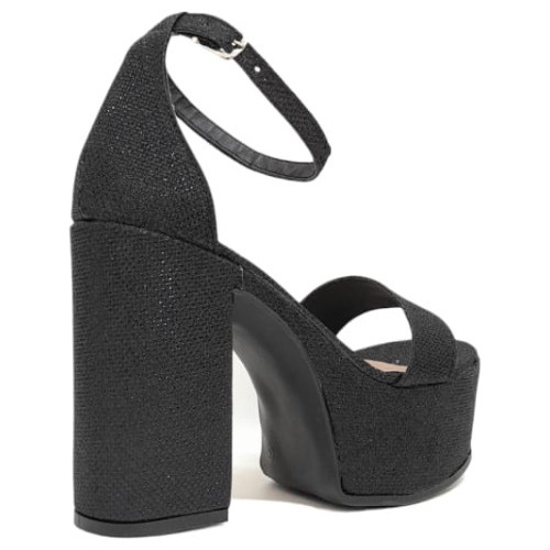 Sandalias Sasha Brillo Black