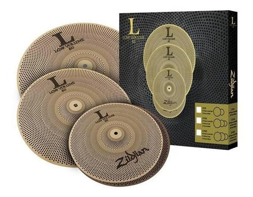 Platillo Pack Zildjian Low Volume L80 14 16 18 Lv468