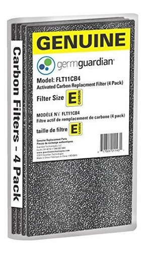 Germguardian Purificador De Aire Filtro De Carbón Genuino 4-