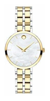 Reloj Movado Para Mujer 607323 De Cuarzo Suizo Color