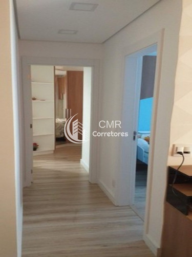 Imagem 5 de 30 de Lindo Apartamento Com 52 M² Recém Reformado No Condomínio Living Itirapina - Andar Alto - Jundiaí - Sp - Ap00703 - 69935363