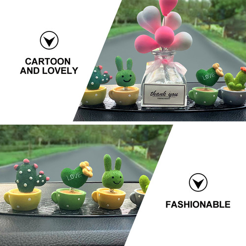 Adornos De Primavera Para Coche Con Forma De Animal, 4