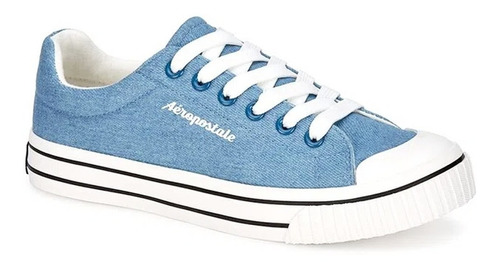 Tenis Aeropostale Dama Mezclilla Moda Denim Plimsoll Origina