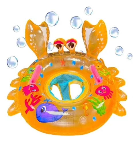 Flotador Para Bebe Inflable Flotadores Piscina Cangrejo