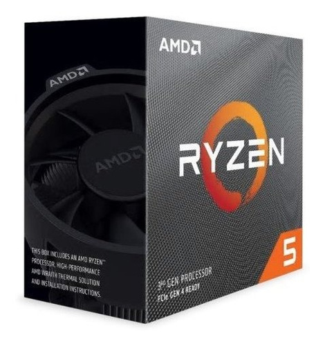 Procesador Amd Ryzen 5 3600 Am4 3.6 - 4.2ghz Turbo 6 Núcleos