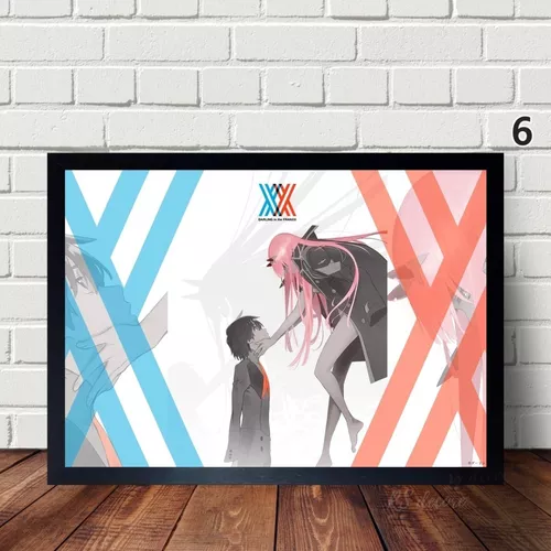 Os problemas de Darling in the Franxx - Quadro X Quadro