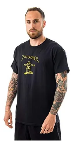 Thrasher camiseta negra sale