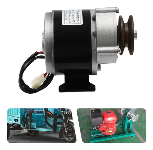 Motor Elétrico Escovado Com Engrenagem Dc 12v 250w My1016z
