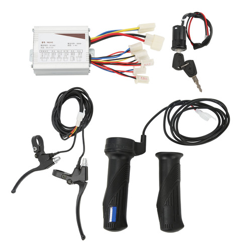 Kit De Controlador De Motor De Bicicleta Eléctrica, 24 V, 50