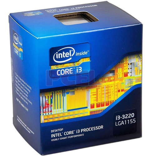 Imagen 2 de 2 de Procesador gamer Intel Core i3-3220 BX80637I33220 de 2 núcleos y 3.3GHz de frecuencia con gráfica integrada