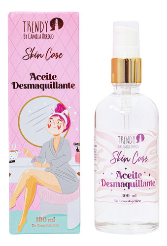 Aceite Desmaquillador Trendy - mL a $250