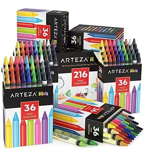 ICEPAPA, 15 Piezas Crayones apilables, Ceras de colores para niños