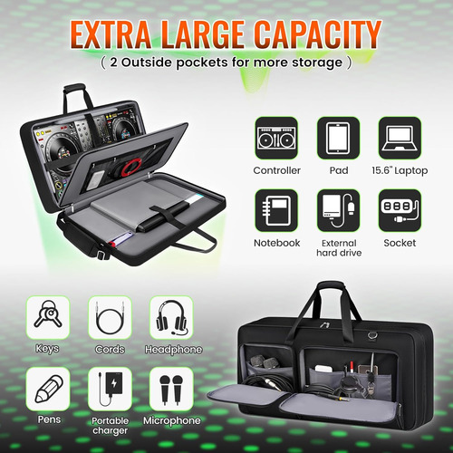 Funda De Controlador Snigjat Dj Para Ddj-flx10/1000/rev7/...