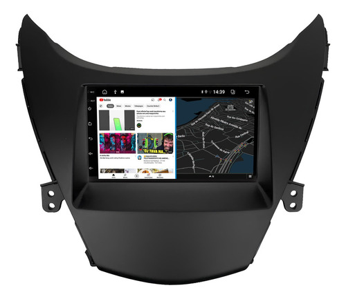 Central Multimidia Elantra 2012 2013 2014 Android 13 2gb 7p